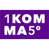 Logo för solcellsföretaget 1KOMMA5° Sverige.