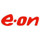 Logo för solcellsföretaget E.ON.