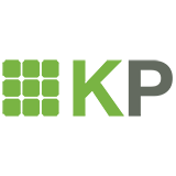 Logo för solcellsföretaget KP Energy.