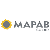 Logo för solcellsföretaget Mapab.