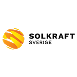 Logo för solcellsföretaget Solkraft EMK Sverige AB.